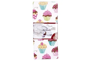 КОРАЛЛ Коврик для сушки посуды 40х50см Кексы 3186