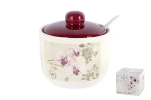 КОРАЛЛ Сахарница 320мл.Орхидея ZFC045-38