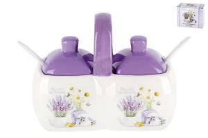 КОРАЛЛ Набор для специй Лаванда ZFC419-39