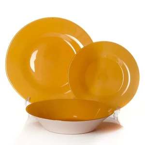 PASABAHCE Набор столовый 18 пр. Village Orange 95401 B/D15