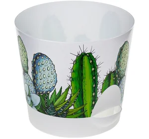 М-ПЛАСТИКА Кашпо НИКА ДЕКО 2,7 л. М 3078 кактусы
