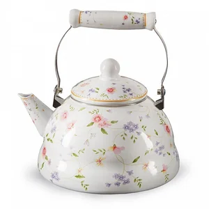 METALLONI Эмалированный чайник 3,0 л. Флориана EM 301X1/64