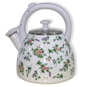 METALLONI Эмалированный чайник 3,0 л. Розмари EM 30001 /56