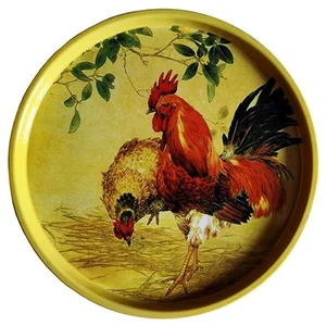 DELTA Поднос ПЕТУХИ ЖУ23.000-09