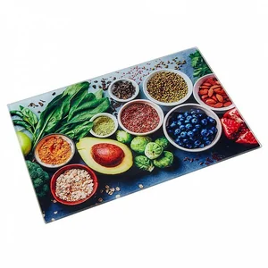 ALPENKOK Доска разделочная 20х30 см Специи и авокадо AK 9024