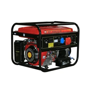 Калибр Генератор бензиновый БЭГ-6500А/220/380