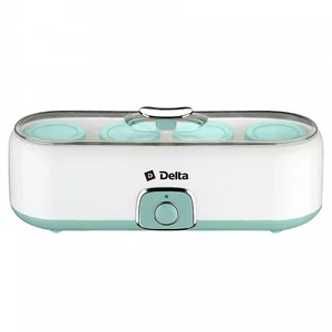 DELTA Йогуртница DL 8402 белая с серо-зеленым