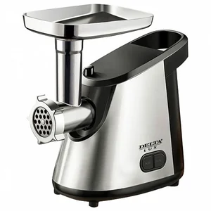 DELTA Мясорубка 3000W LUX DE 600 M черная