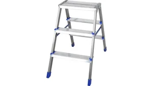 Stairs Стремянка двухсторонняя алюминиевая АS202