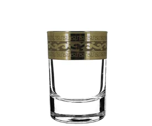 ГУСЬ ХРУСТАЛЬНЫЙ Набор стопок для водки Версаче 55 мл. GE08-837/S