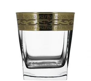 ГУСЬ ХРУСТАЛЬНЫЙ Набор стаканов для виски Версаче 310 мл. (GE08- 290 /S)