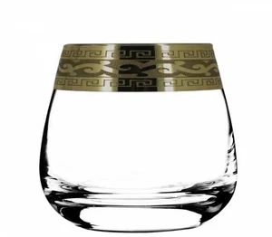 ГУСЬ ХРУСТАЛЬНЫЙ Набор стаканов для виски Версаче 300 мл. (GE08- 2070 /S)