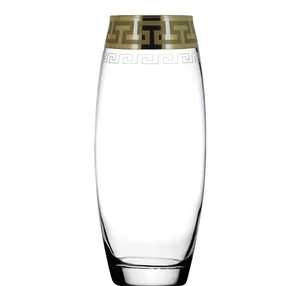 ГУСЬ ХРУСТАЛЬНЫЙ Ваза  Греческий узор 260мм. (GE03- 3966 /S )