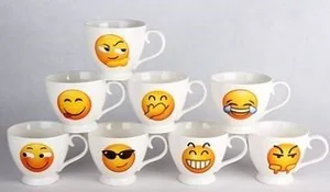 КОРАЛЛ Кружка 400 мл.Смайлики 4387