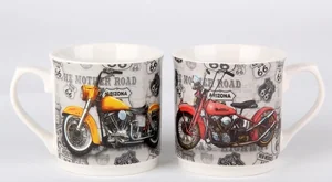 КОРАЛЛ Кружка 400 мл. Трасса 66 Мотоцикл GMM3