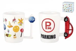 КОРАЛЛ Кружка 360 мл. Дорожные знаки PX190216