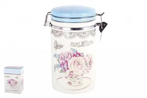 КОРАЛЛ Емкость для сыпучих продуктов 850 мл. Букет ZFC038-37