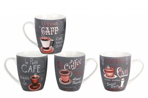 КОРАЛЛ Кружка 350 мл. Cafe & Coffee 4636