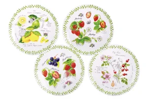 КОРАЛЛ Тарелка десертная 19 см Fruit garden BD-MP8-923