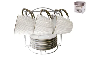 КОРАЛЛ Набор чайный 12 пр. Bianco ST1453