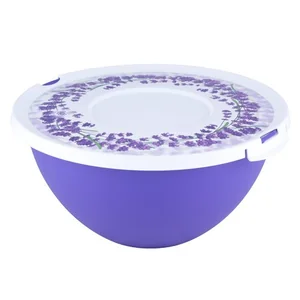 ПОЛИМЕРБЫТ Миска 4,0 л Лаванда 4335708