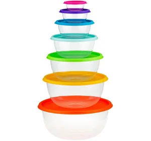 М-ПЛАСТИКА Набор мисок 7 шт. Радуга М 1310 микс