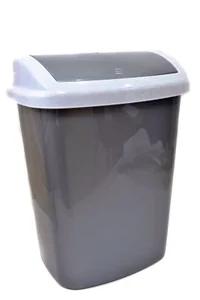 МУЛЬТИ-ПЛАСТ Ведро для мусора 25,0 л. 960263 серебро