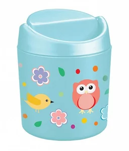 БЫТПЛАСТ Контейнер для мусора 0,75 л. 4312940 микс