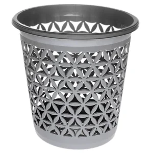 DD STYLE Корзина для мусора 05306 серебро