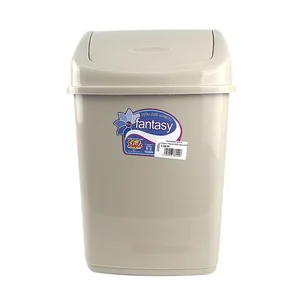 DD STYLE Ведро для мусора 5,0 л. Фантазия 09401 песочный