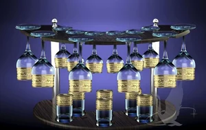 ГУСЬ ХРУСТАЛЬНЫЙ Универсальный набор 19пр. Версаче (GE08-163/164/837-БС)