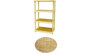 АЛЬТЕРНАТИВА Полка для обуви 4 секции ДЕКО М 2714