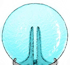 PASABAHCE Тарелка десертная 19 см. HAZE BLUE 10377 SLBD2