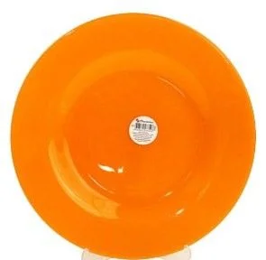 PASABAHCE Тарелка обеденная 26 см. VILLAGE ORANGE 10328 SLBD15