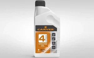 CARVER Минеральное моторное масло для четырехтактных двигателей