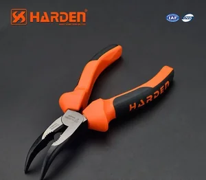 HARDEN Профессиональные плоскогубцы с изогнутым носом 6  560231