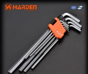 HARDEN Набор длинных шестигранных ключей типа Г 9шт. 540608