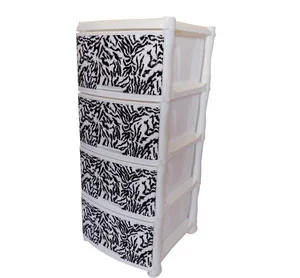 РЕАЛПЛАСТ Комод Белый тигр Lux Д