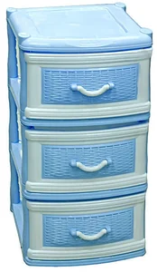 М-ПЛАСТИКА Комод 3 секции Куба М 2786