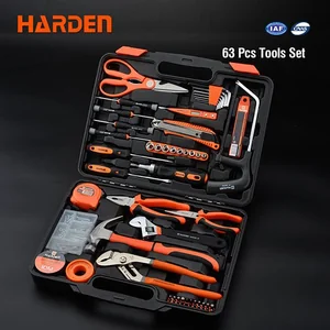 HARDEN Набор инструментов в кейсе 63пр. 511012