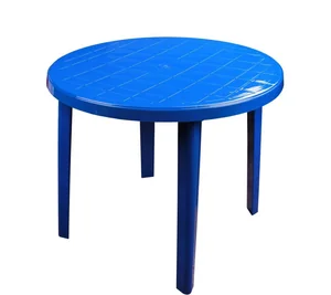 АЛЬТЕРНАТИВА Стол круглый М 2663 синий