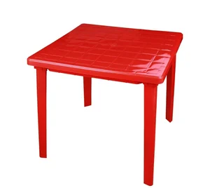 АЛЬТЕРНАТИВА Стол квадратный М 2595 красный