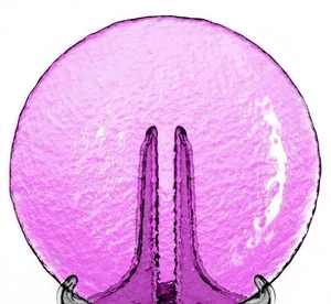 PASABAHCE Тарелка десертная 19 см. HAZE PURPLE 10377 SLBD6