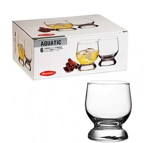 PASABAHCE Набор стаканов для виски AQUATIC 225 мл.(6 шт.) 42973