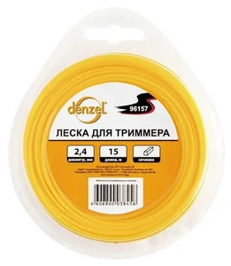 Denzel Леска для триммера звезда 3,0 мм 96132