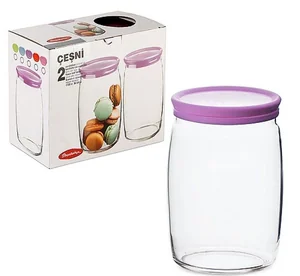 PASABAHCE Набор емкостей для сыпучих продуктов 1100 мл. CESNI 43013