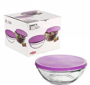 PASABAHCE Набор салатников 2шт. Chefs 53573 BD4/53573K