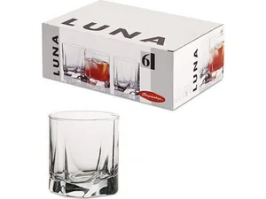 PASABAHCE Набор стаканов для виски LUNA 240 мл. (6 шт.) 42338