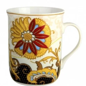 КОРАЛЛ Кружка 400 мл. Цветочный каприз GJ058-B