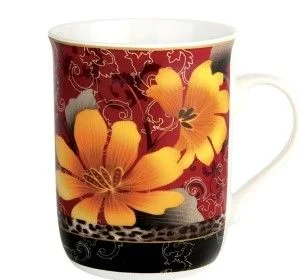 КОРАЛЛ Кружка 400 мл. Лилии GJ058-C